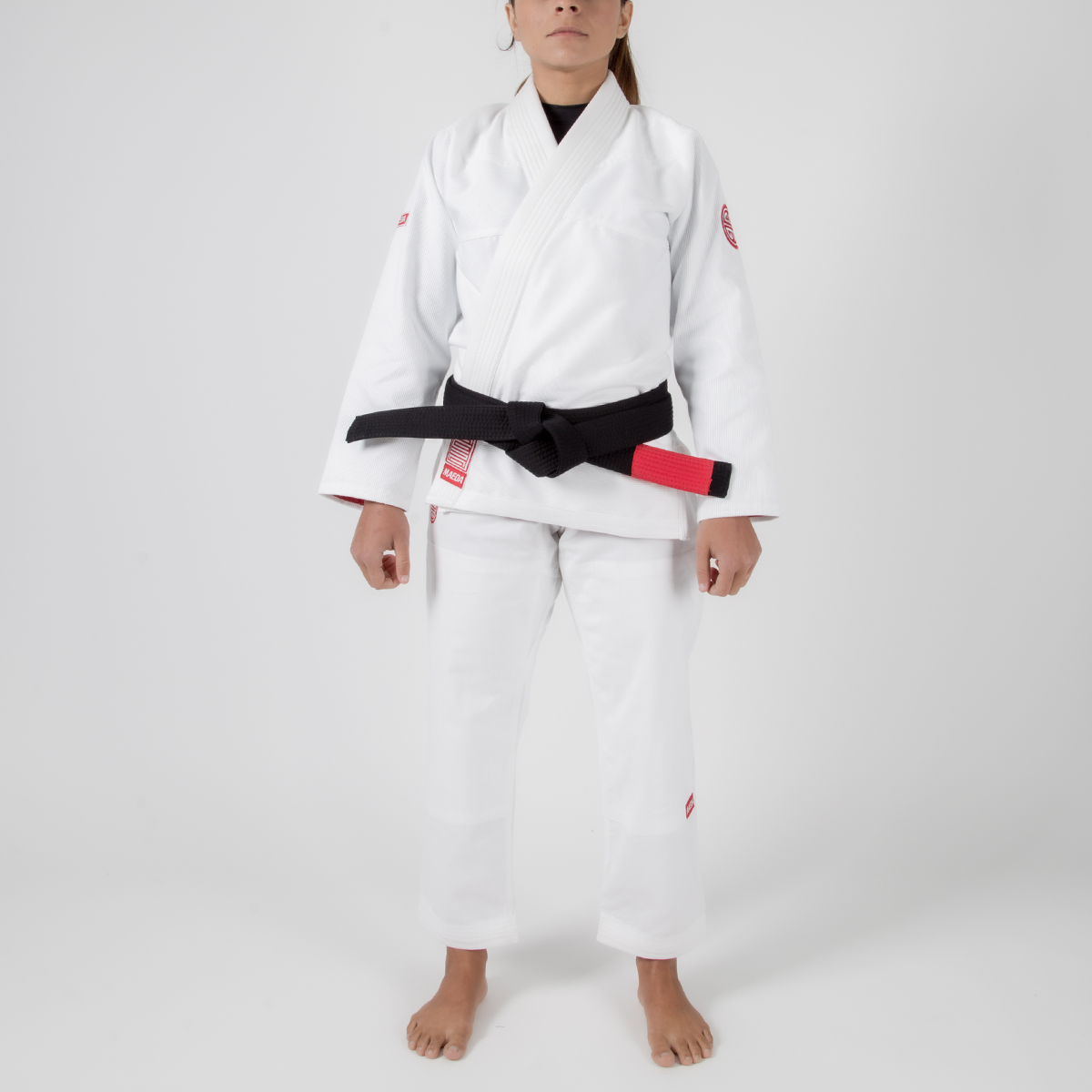 Maeda Red Label 2.0 Women's Jiu Jitsu Gi ( Free White Belt ) - Fighters Market
