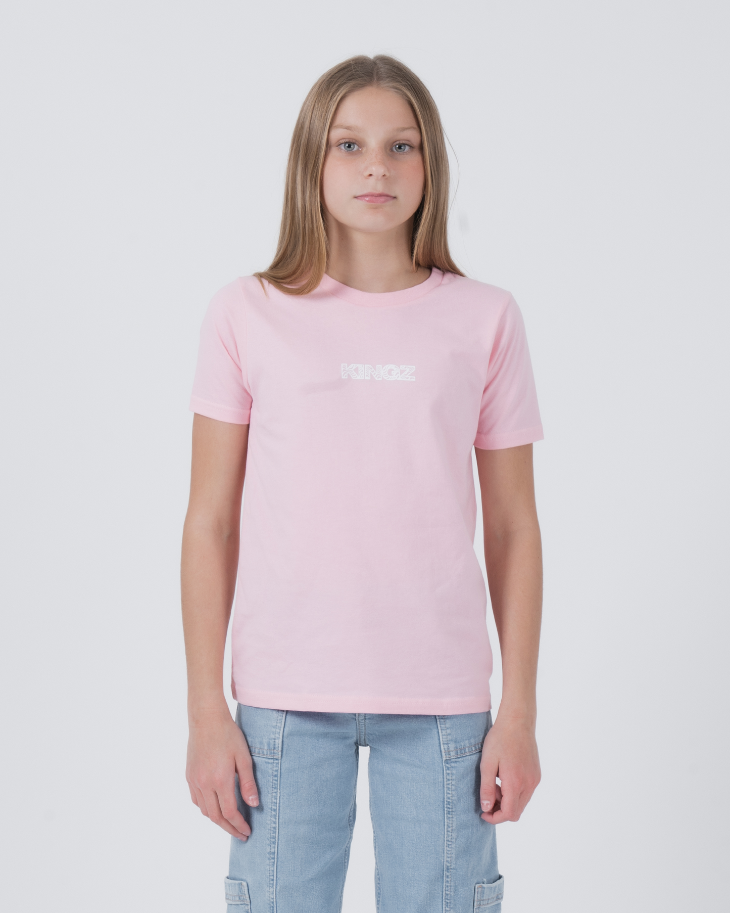 Kingz-Flow Youth Tee-Pink