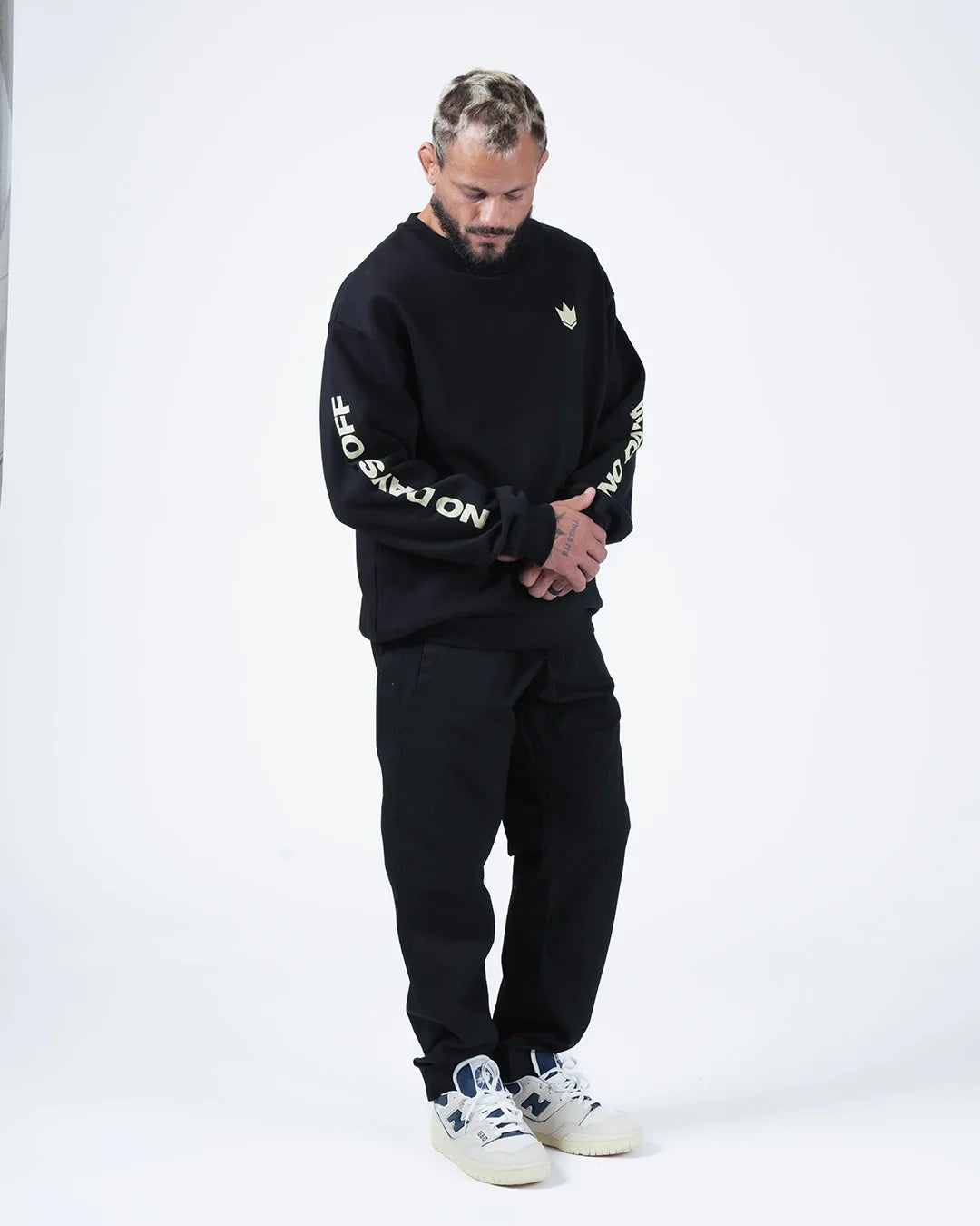 Kingz-No Days Off Crewneck Sweater