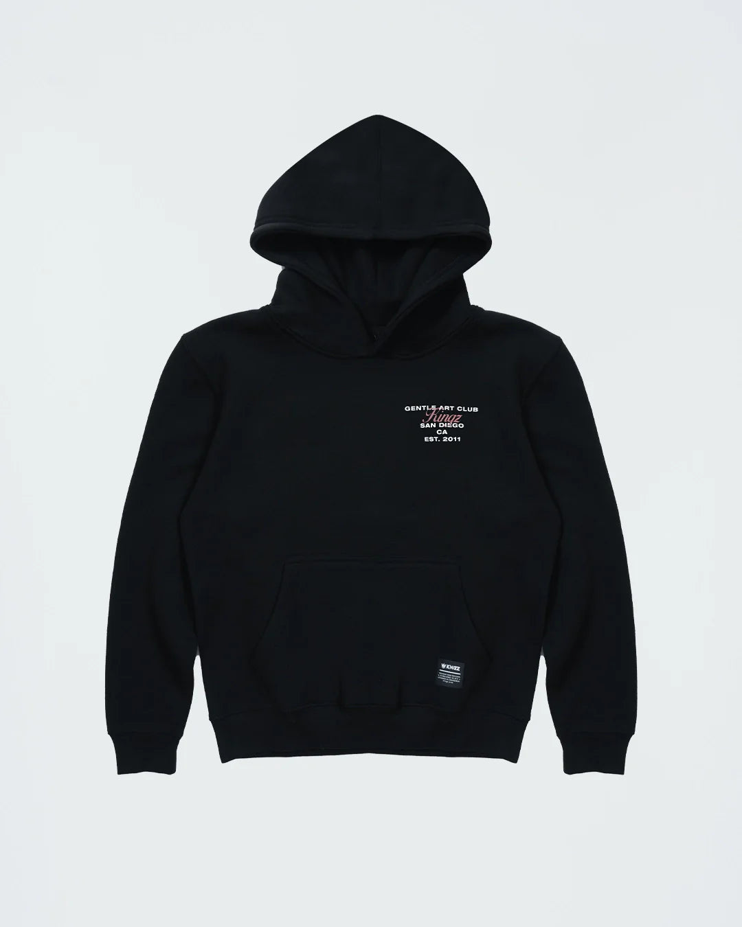 Kingz-Gentle Art Club Youth Hoodie-Black