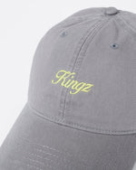 Script Dad Hat - Grey